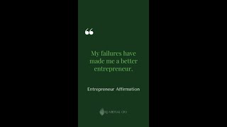 "My failures have made me a better entrepreneur."