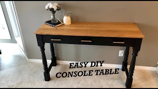 How To Build An Entryway Table With Mortise And Tenon Joints
