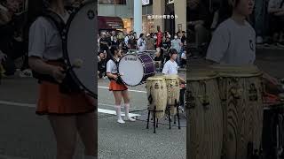 京都橘高校吹奏楽部121期パーカス隊　金沢片町きらら演奏会 #オレンジの悪魔 #京都橘高校吹奏楽部