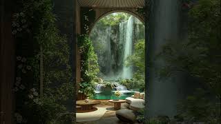 Would you like to sit here to refresh and relax?  #soothingambience #relaxing #natureambience