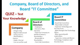What is Company | Board of Directors and | Board Information Technology IT Committee?
