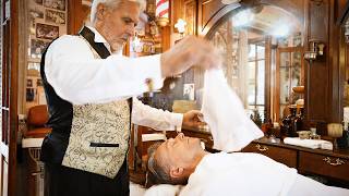 💈 A Shave With The Count Like It’s The Early 1900s In Buenos Aires | Museo Barbería La Época 🇦🇷