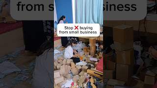 Stop ❌ buying from small business #smallbusiness #smallbusinessindia #smallbusinessowner