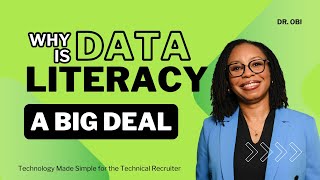Why is data literacy a big deal? #technicalrecruiter #talentacquisition