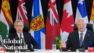 Global National: July 22, 2025 | Carney, premiers talk trade as Trump's new tariff deadline looms