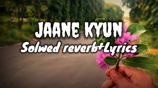 Jaane kyun (Slowed + Reverb+Lyrics) | Tanveer Evan | Oi mama lyrics