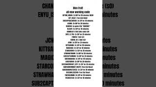 Blox fruit all new working codes #bloxfruits #roblox #shorts #bloxfruitsrobloxcodes