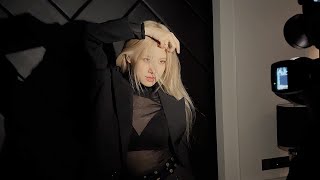 Taking you behind the scenes of my Saint Laurent Photoshoot
