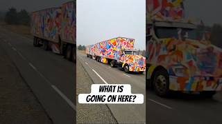Colourful truck in California #american #trucks