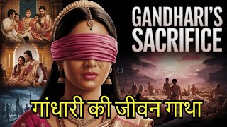 गांधारी के श्राप का प्रभाव: एक माँ का दर्दनाक फैसला #mahabharat #krishna #gandhari #spirituality