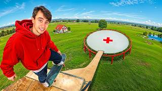 Extreme Sports VS. World's Biggest Trampoline