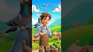 🕊️Ramu 🌳  pigeon 🥰 ki story mehnat ka phal #frendship #funnycartoon #cartoon #3dcartoon #viralshorts