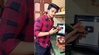 Sharbat 🍉🥛#recipe #cooking #food #indianfood #eveningsnacks #streetfood #foodie #shorts