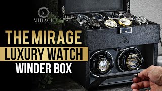 The Mirage watch winder box for your automatic watch collection