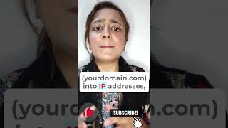 What is Domain Name System (DNS)? #shorts #shortsviral