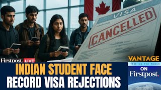 LIVE: Indian Students Face High Visa Rejections as Countries Tighten Student Visa Rules| Vantage