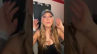 Easy lake day hairstyle for baseball hats #shorts #hairstyle #hairtutorial #summerlook #summer #lake