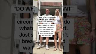 Do what you want 😂 #funny #humorvibes #funnyjokes #laugher #jokes #husbandwifejokes #comedy
