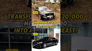 Transforming a $20,000 Mercedes S580 into a Luxury Beast!#diy#sold#carproject #mercedes