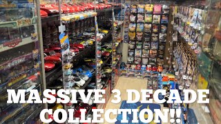 Touring A MASSIVE 30 YEAR Diecast Collection!!! Basement Museum!!