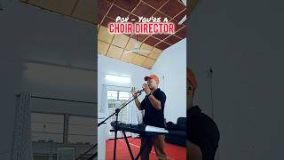 Leading and Rehearsing Choir with CCRCN Women Department.