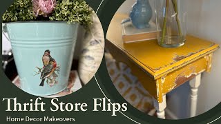 Thrift Store Flips - Home Decor Makeovers with Vintage Style