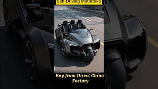 World's First AI Self-Driving Motorbike in Action!"#SelfDriving #china #bike