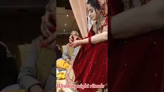 The wedding night rituals❤️ #shorts #trendingshorts #viralshorts #marriagemoments #weddingrituals