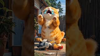 Cat Chicken Friendship in 2025 | Cat breeds, Adorable kittens funny, Cute cats photos #shorts