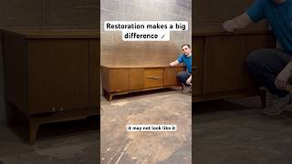 🪄The Art of Restorarion #diy #wood #furniturerestoration #furnitureflip #midcenturymodern #dresser