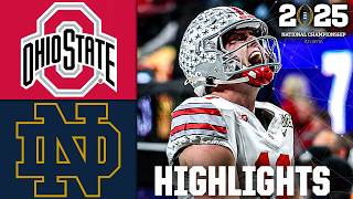 CFP National Championship: Ohio State Buckeyes vs. Notre Dame Fighting Irish | Full Game Highlights