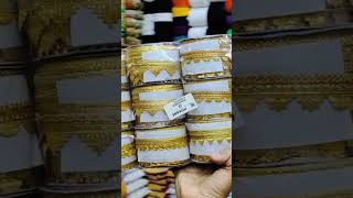 triangle laces for duppta & blouses //lace wholesale shop in Hyderabad #begumbazar #kamalribbonstore