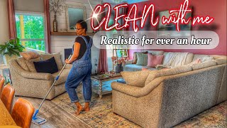 VLOG💖REALISTIC clean with me before I leave for a week + ASMR & packing✨cleaning motivation