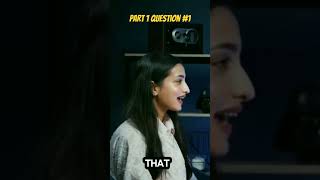 IELTS SPOKEN  PART 1 QUESTION #1