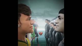 Neymar x Neymar 😂 #shorts #fyp #football #edit #messi #ronaldo