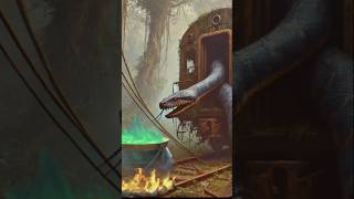 The Hidden Terror in the Haunted Jungle | Giant Snake & Deadly Spider Story #amazing #jangal #train