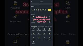 BINANCE LOAN || VIP LOAN Binance || Emergency Loan || #loan #binance #BinanceLoan