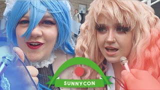 Interviewing Cosplayers with a Mini Microphone at Sunnycon