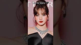 🖤Lisa in BLACK…You Won’t Believe How Stunning She Looks 🔥#blackpink#lisamanoban #lisaoutfit#blink