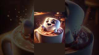 but in  the end...=( マシュマロのココアタイム #shorts #sad