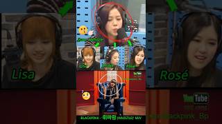 BLACKPINK 🔥 "Whistle"  Lisa Jennie Rosé - Reaction to Jisoo 🔥 2025 #edit #reaction #whistle