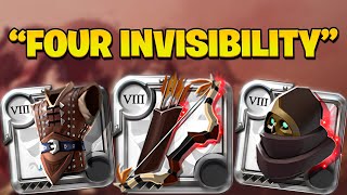 I'm invisible.. Bow of Badon Solo Pvp in Albion Online
