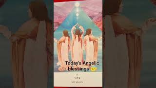 Trust God and surrender everything is unfolding for your good.#angelicblessings #angeloraclecards