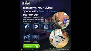 Transform your living space into a smart home oasis with Insta Automations #smarthome #home #smart