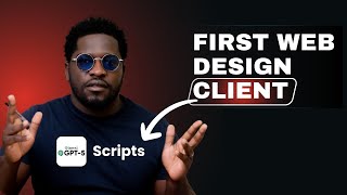 How to land your first web design client (using chat gpt5)