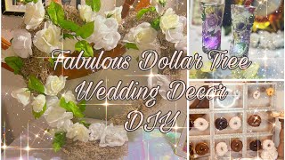 Stunning, high end dollar tree wedding DIY