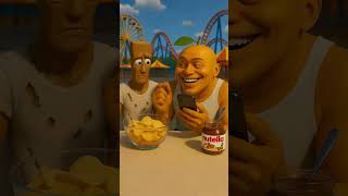 Chip Happens He Stole My Snacks!🍟  #brainrot #funny #tungtungtungsahur #prank #memes #trending