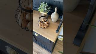 Black Rustic Farmhouse Style Furniture #rusticfurniture #farmhousedecor #dixiebellepaint #blackpaint