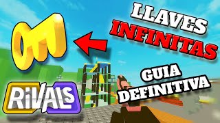 ¡5 MANERAS de CONSEGUIR LLAVES en RIVALS (Sin Robux)!!!