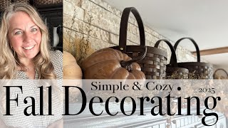 Simple and Cozy Fall Decorating | Fall Decorating Ideas | 2025